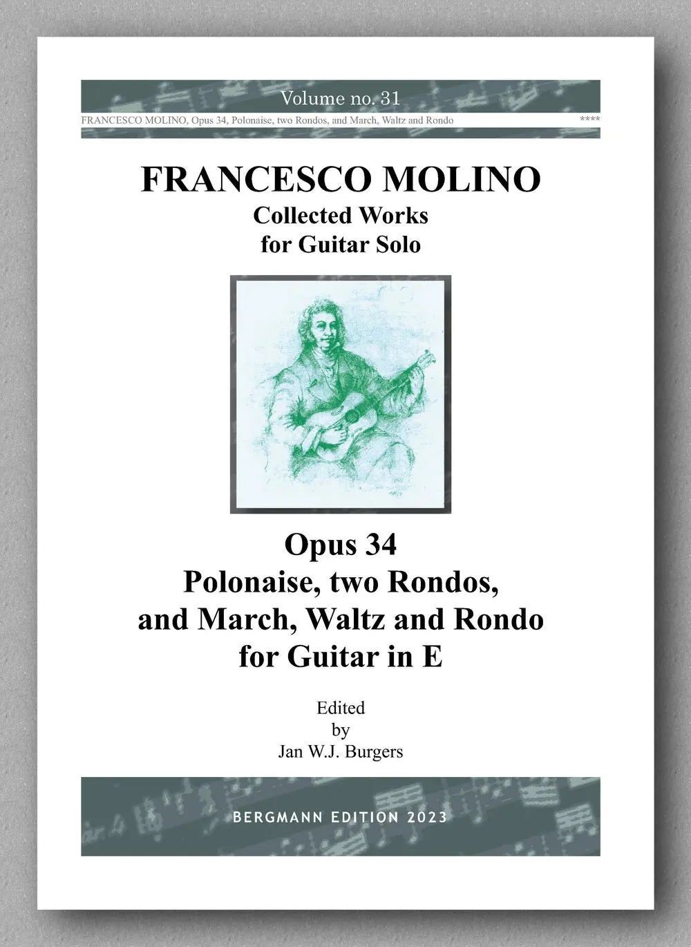 Molino, Collected Works For Guitar Solo, Vol. 31 1