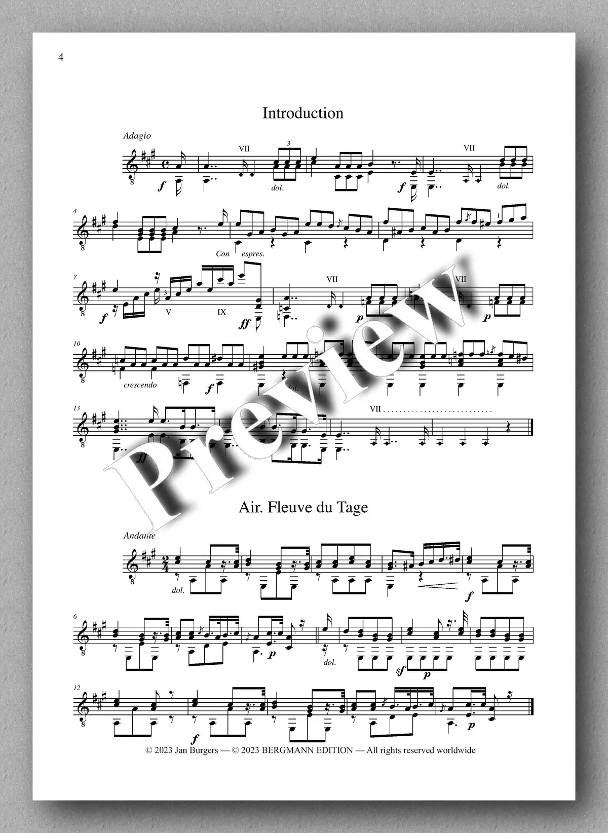 Molino, Collected Works For Guitar Solo, Vol. 32 2