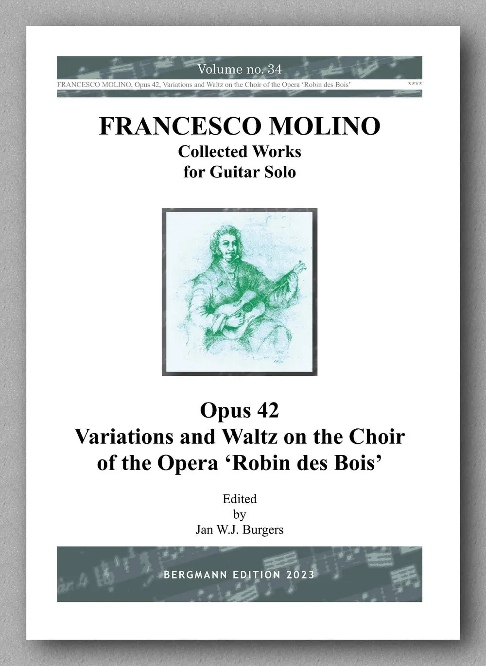 Molino, Collected Works For Guitar Solo, Vol. 34 1