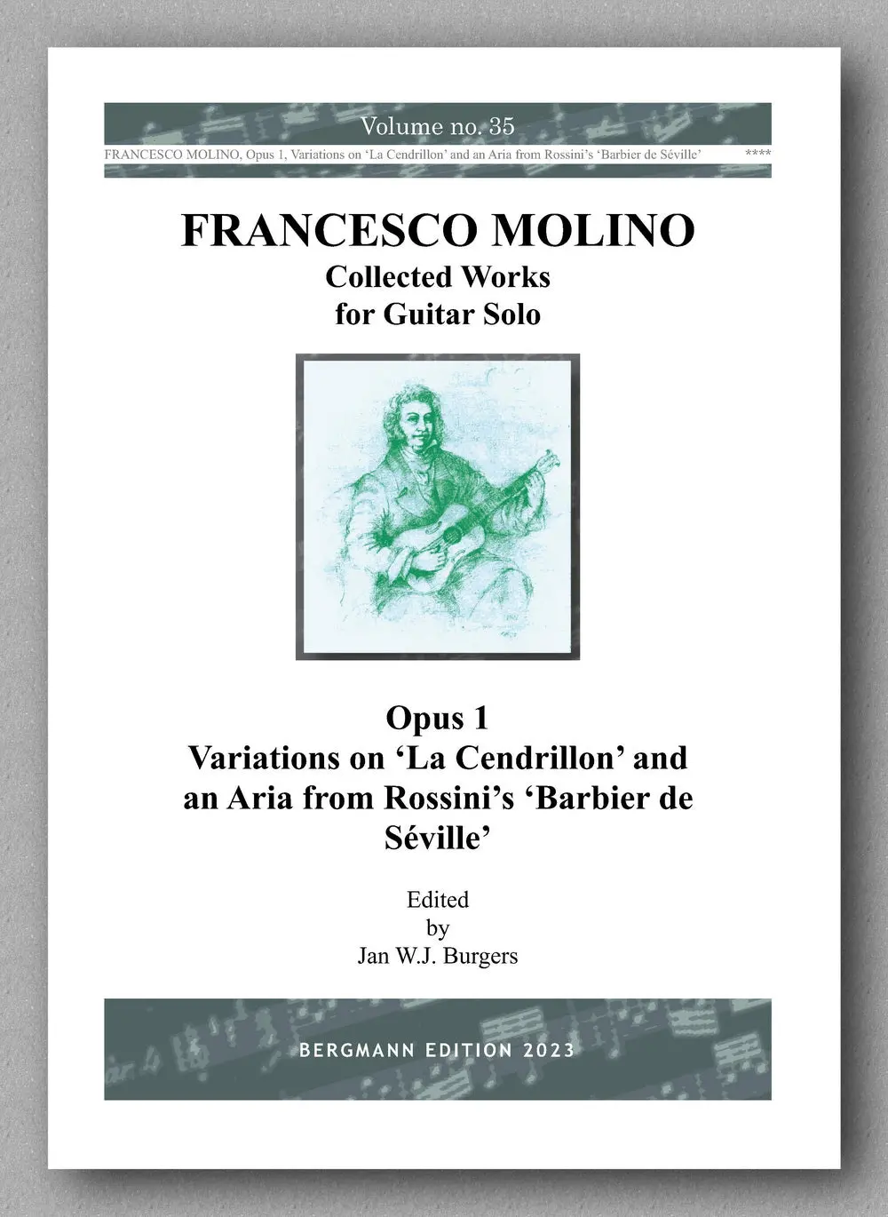 Molino, Collected Works For Guitar Solo, Vol. 35 1