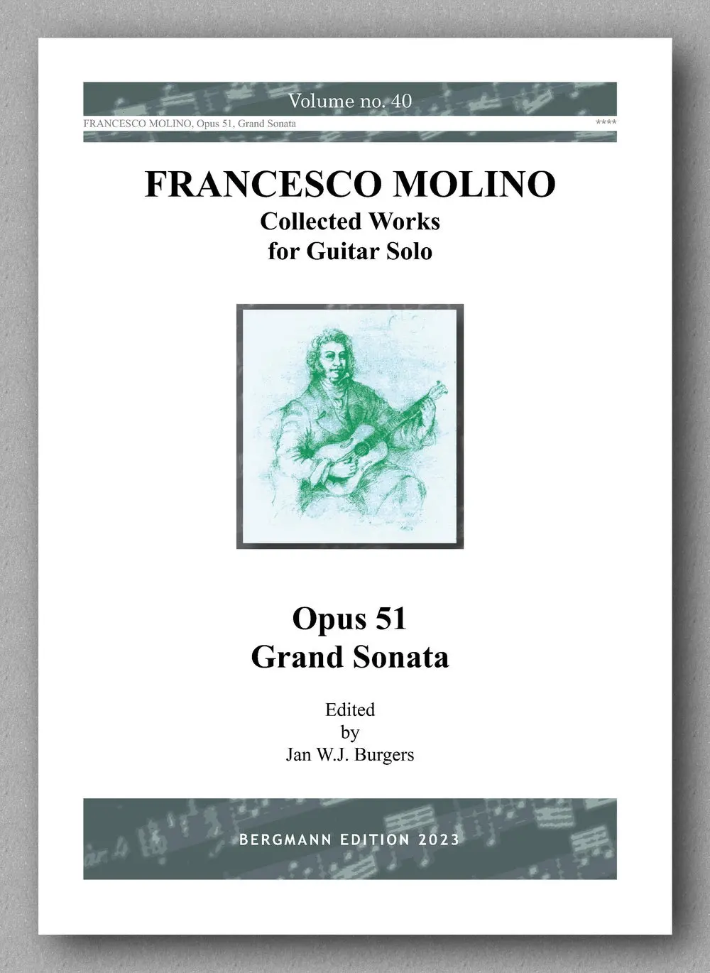 Molino, Collected Works For Guitar Solo, Vol. 40 1