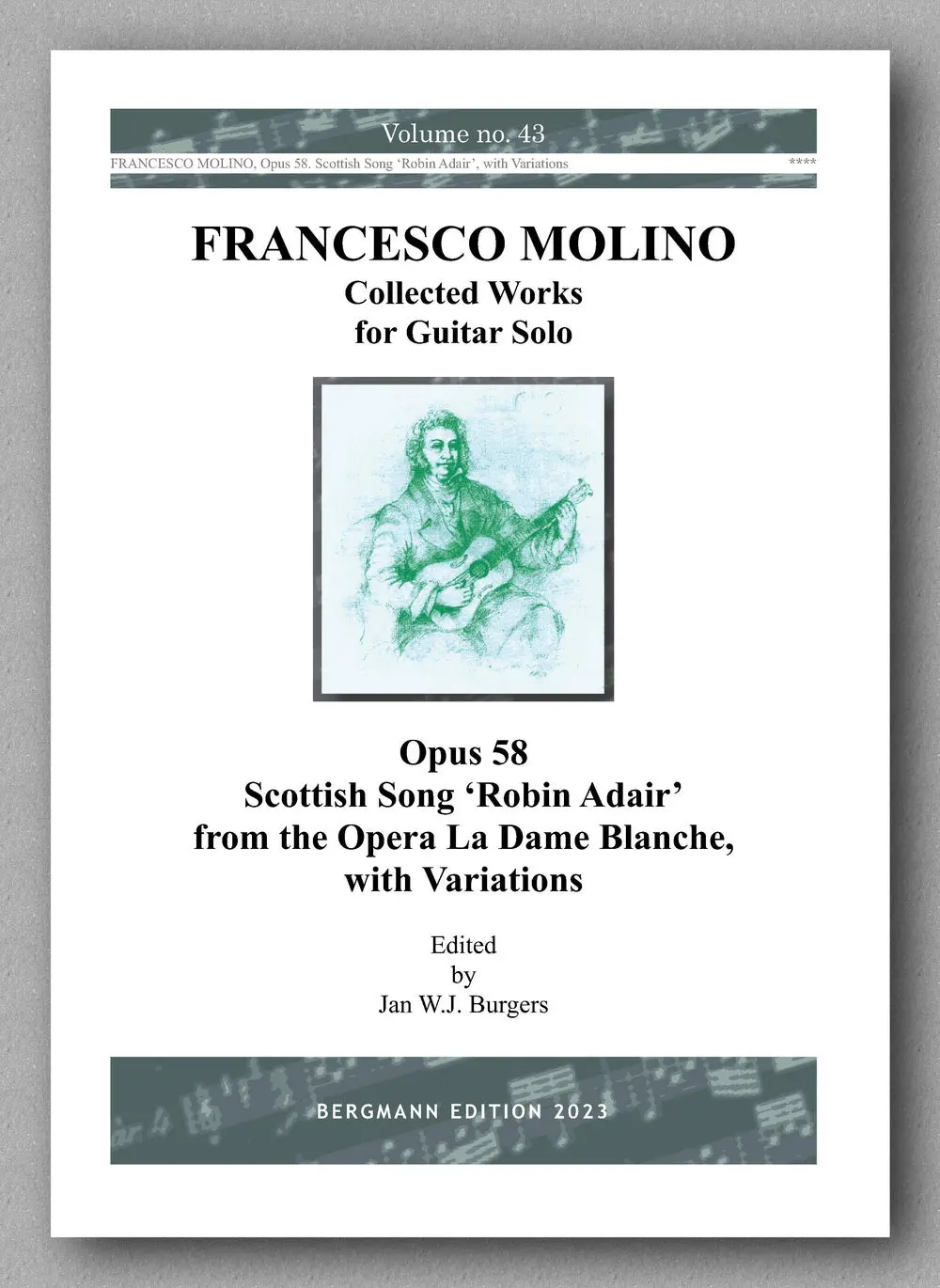 Molino, Collected Works For Guitar Solo, Vol. 43 1