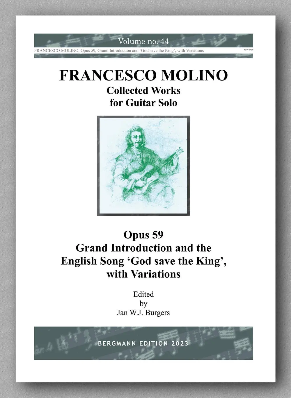 Molino, Collected Works For Guitar Solo, Vol. 44 1