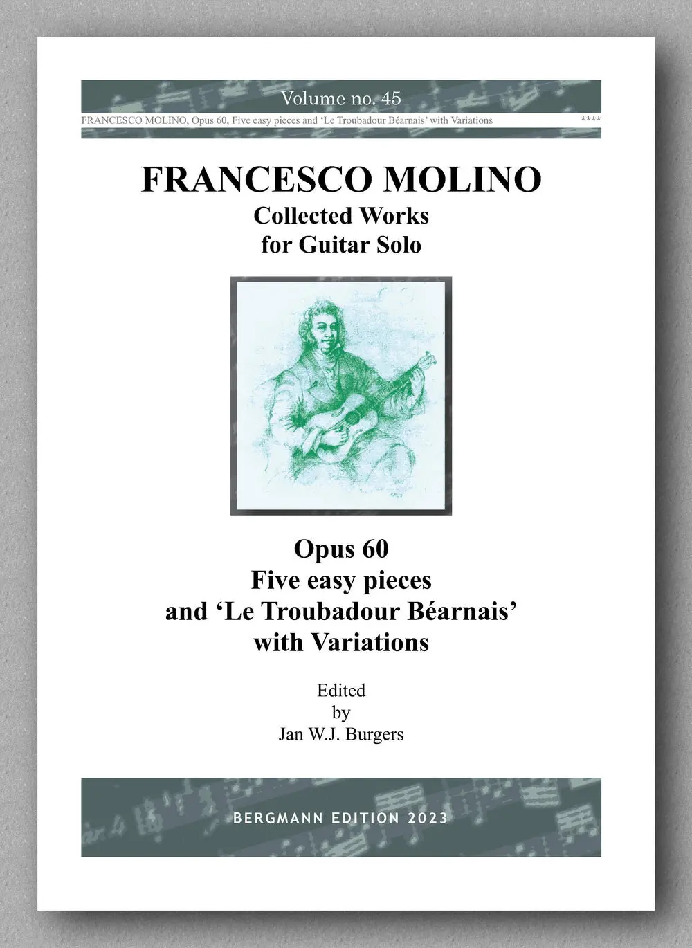 Molino, Collected Works For Guitar Solo, Vol. 45 1