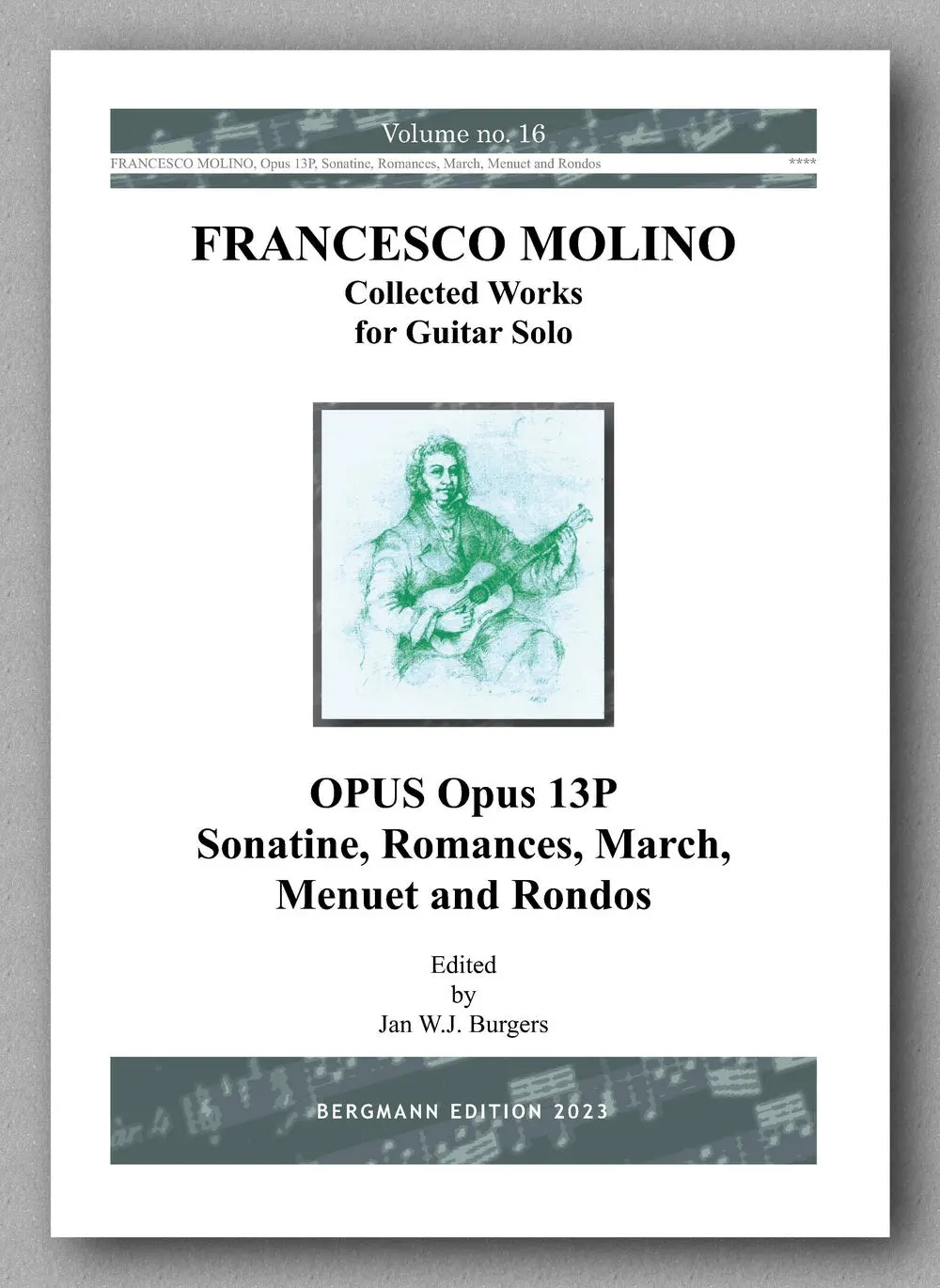 Molino, Collected Works For Guitar Solo, Vol. 16 1