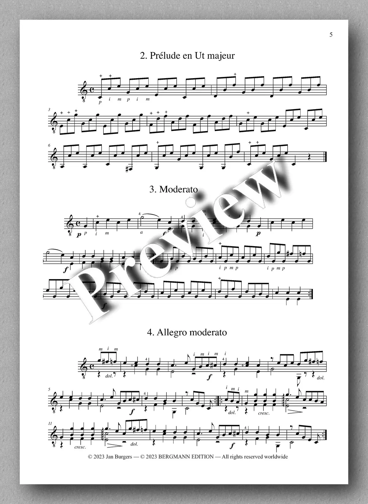 Molino, Collected Works For Guitar Solo, Vol. 24 2