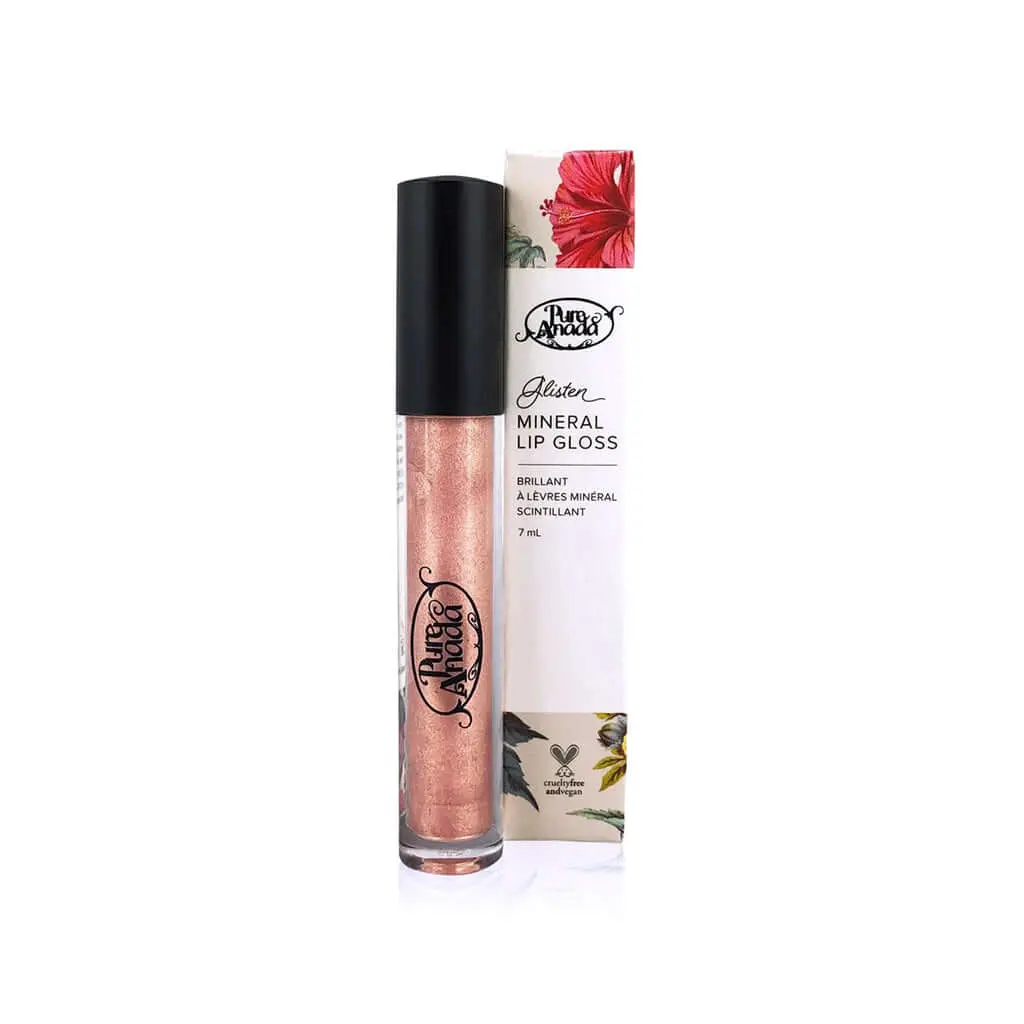 Morganite Natural Glisten Mineral Lip Gloss 7Ml - Pure Anada 1
