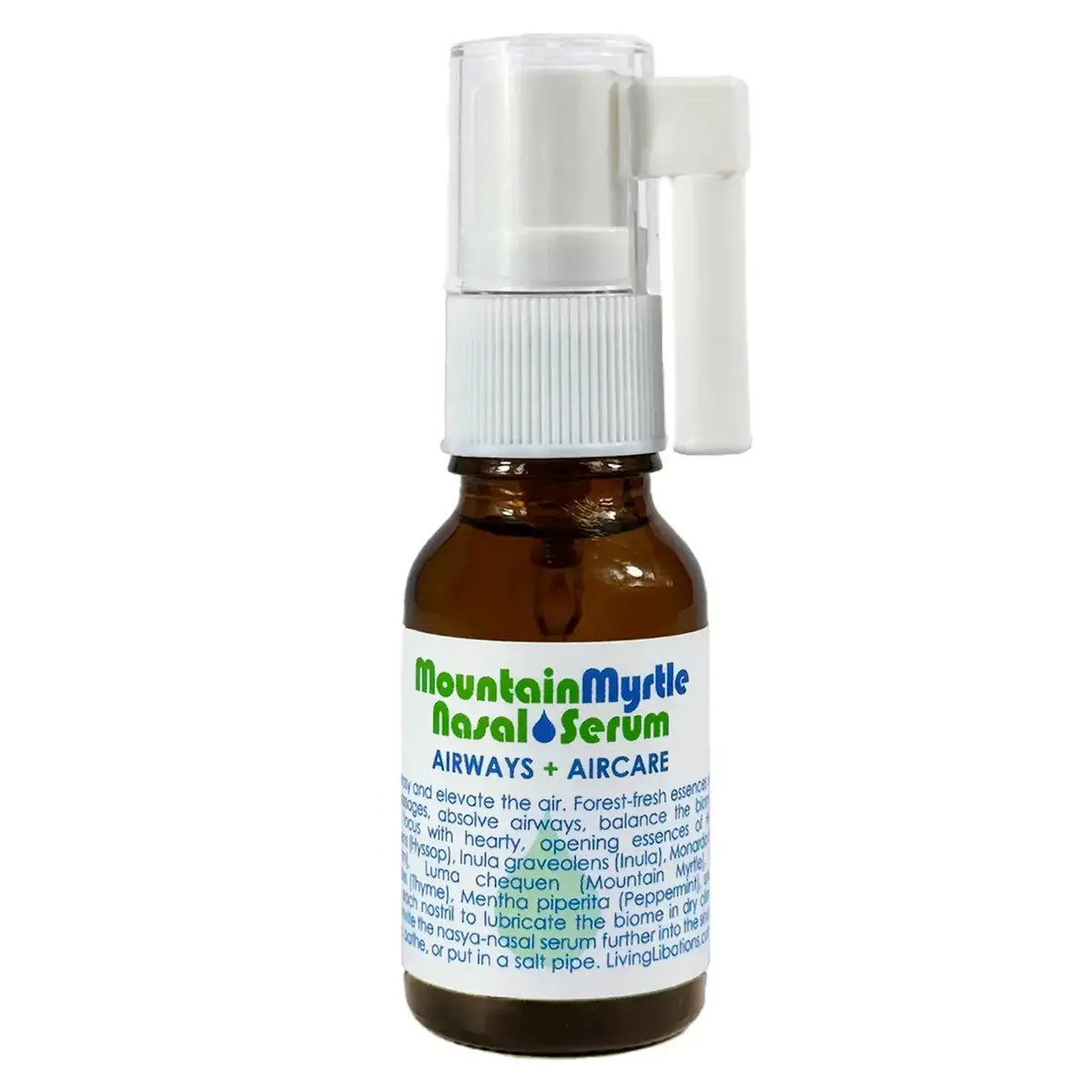 Mountain Myrtle Nasal Serum Airways + Air Care Living Libations 1