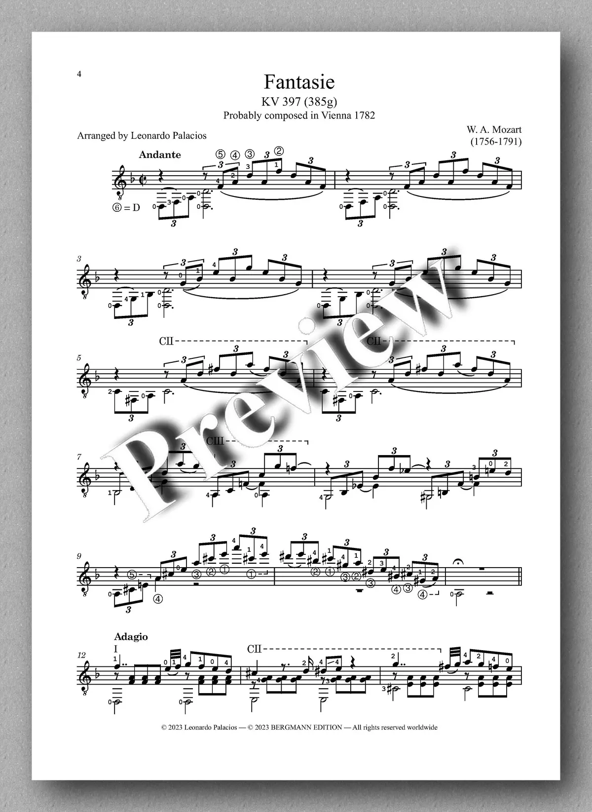 Mozart-Palacios, Fantasie, Kv 397 2