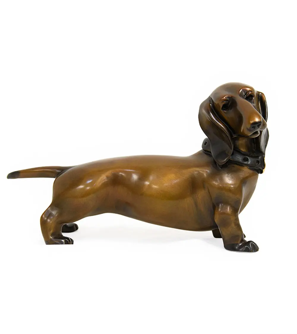 Bronze Sculpture "Mr. Weenie" By Marty Goldstein 1