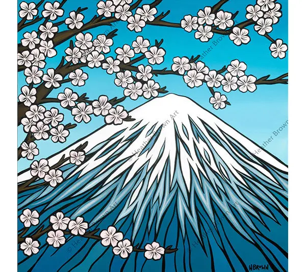Mt. Fuji By Heather Brown - Artist Proof 1