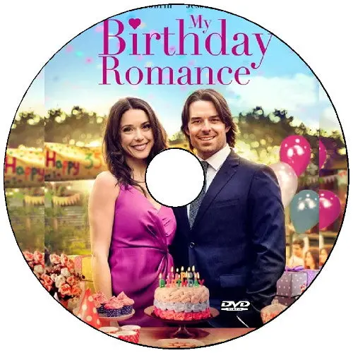 My Birthday Romance Dvd 2020 Uptv Movie Ali Cobrin & Jesse Hutch. 1
