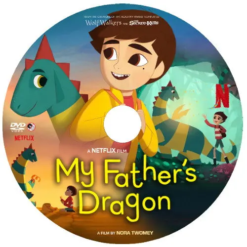 My Father's Dragon Dvd 2023 - Animation Movie 1