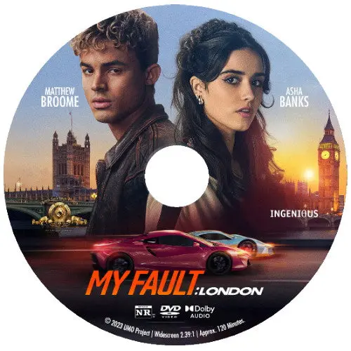 My Fault - London Dvd Movie 2025 1