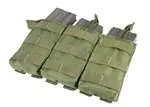Ncstar Triple Open Top M4-M16 M.O.L.L.E. Mag Pouch (Od) 1