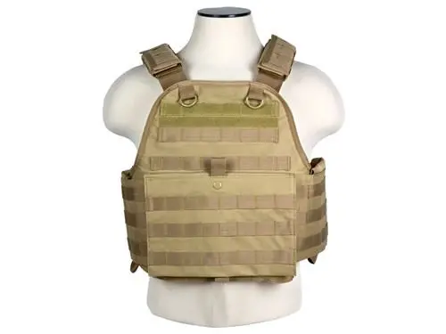 Ncstar Molle Modular Operator Plate Carrier Vest (Tan) 1