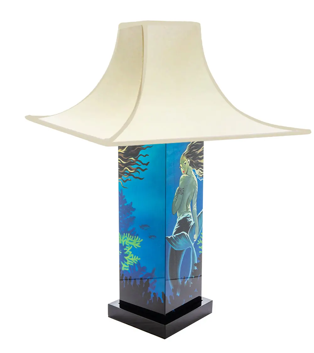Mermaid Table Lamp By Tim Nguyen 2