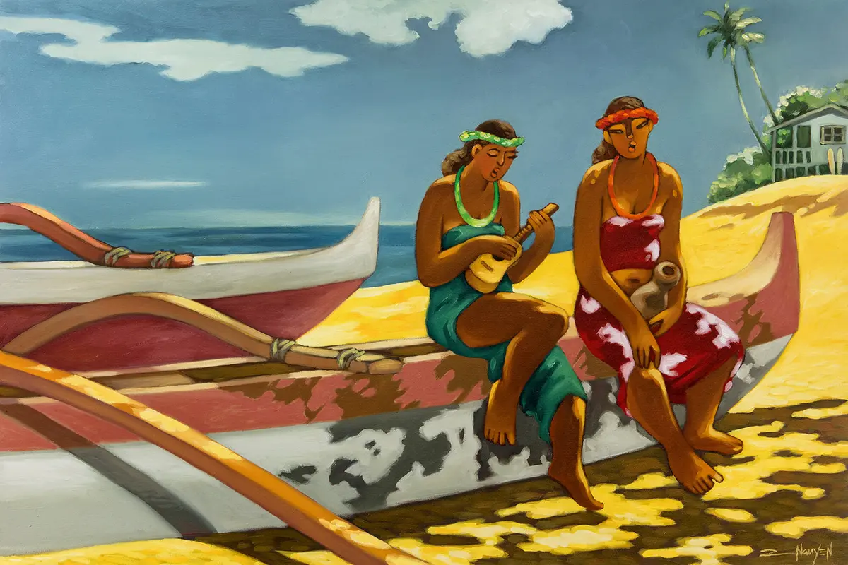 Original Painting: Da Twins By Tim Nguyen 1