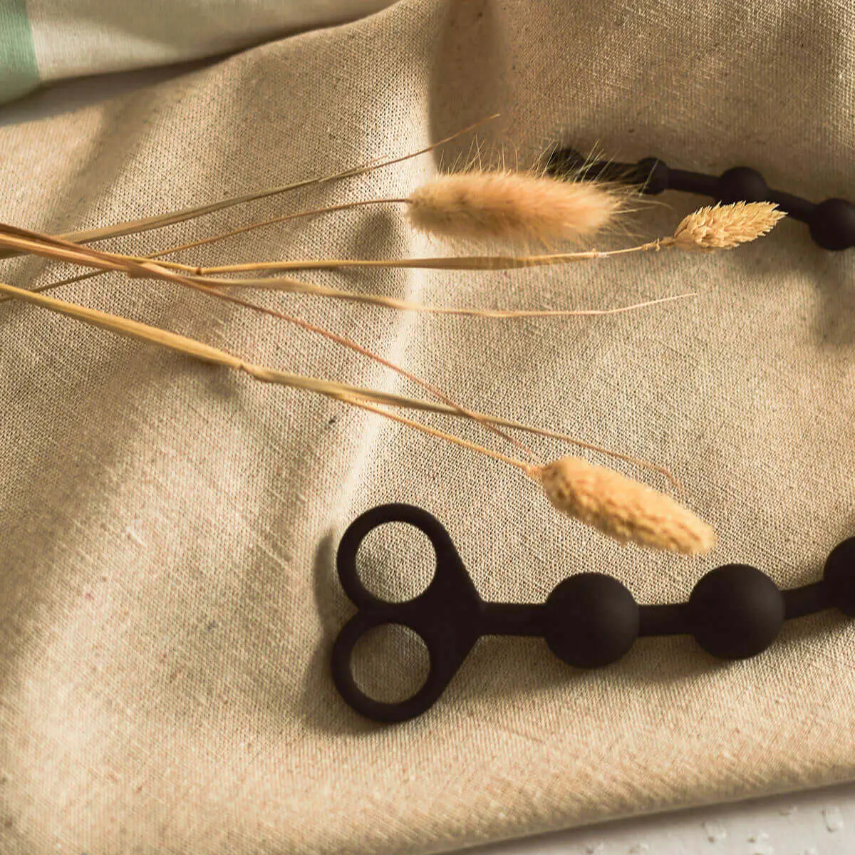 Vetiver | Length Of Soft Silicone Anal Beads 1