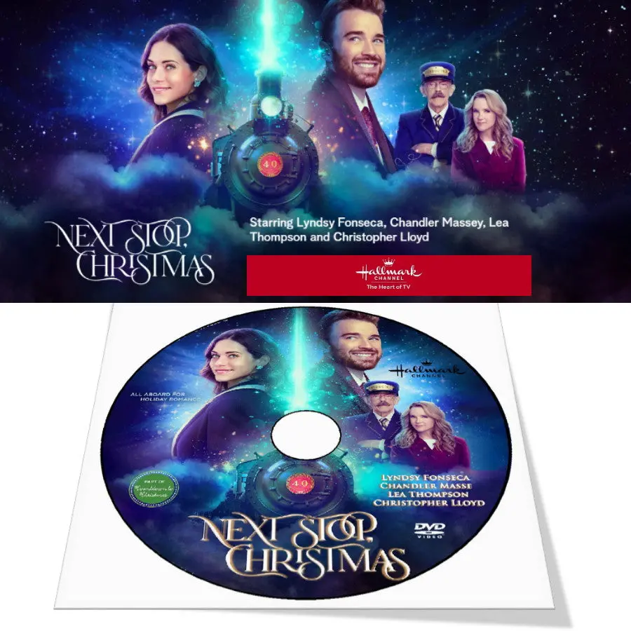 Next Stop, Christmas Dvd Movie 2021 Lyndsy Fonseca 1