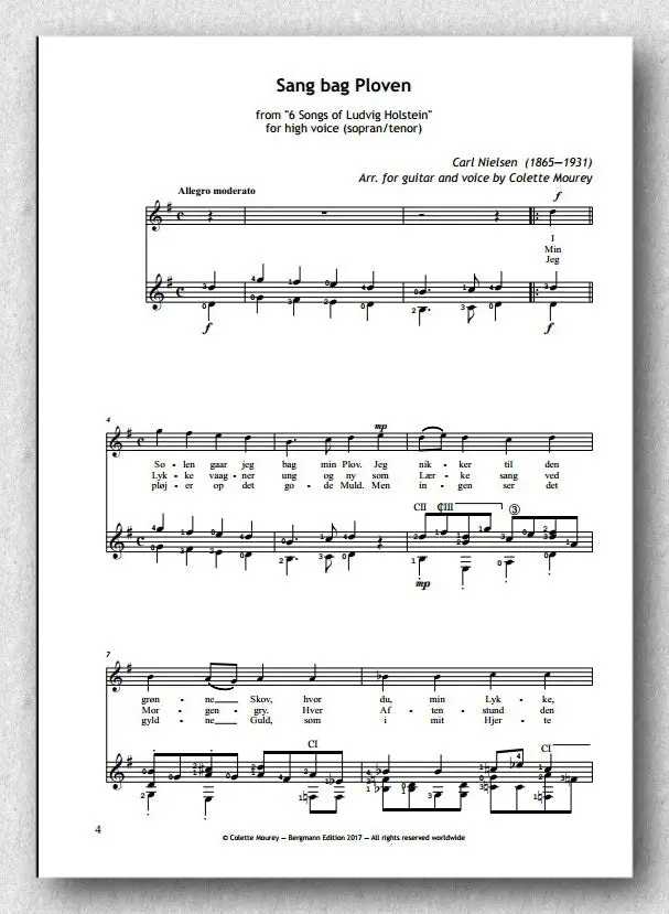 Nielsen-Mourey, Sang Bag Ploven 2