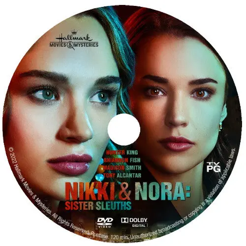 Nikki & Nora: Sister Sleuths Dvd Movie 2022 1