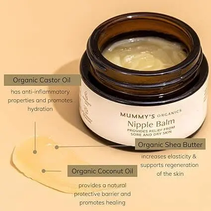 Nipple Balm/Cream (Organic) - Mummy's Organics 1