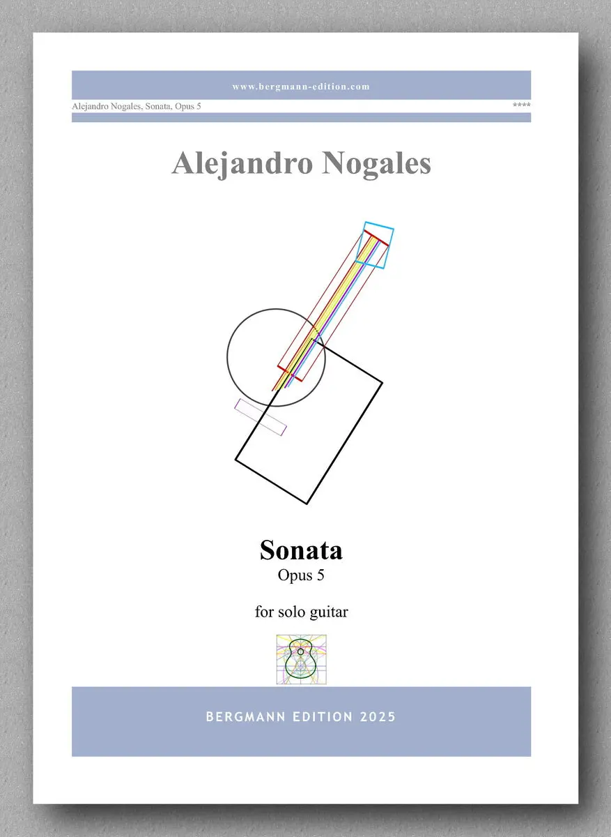 Nogales, Sonata Op 5 For Guitar 1