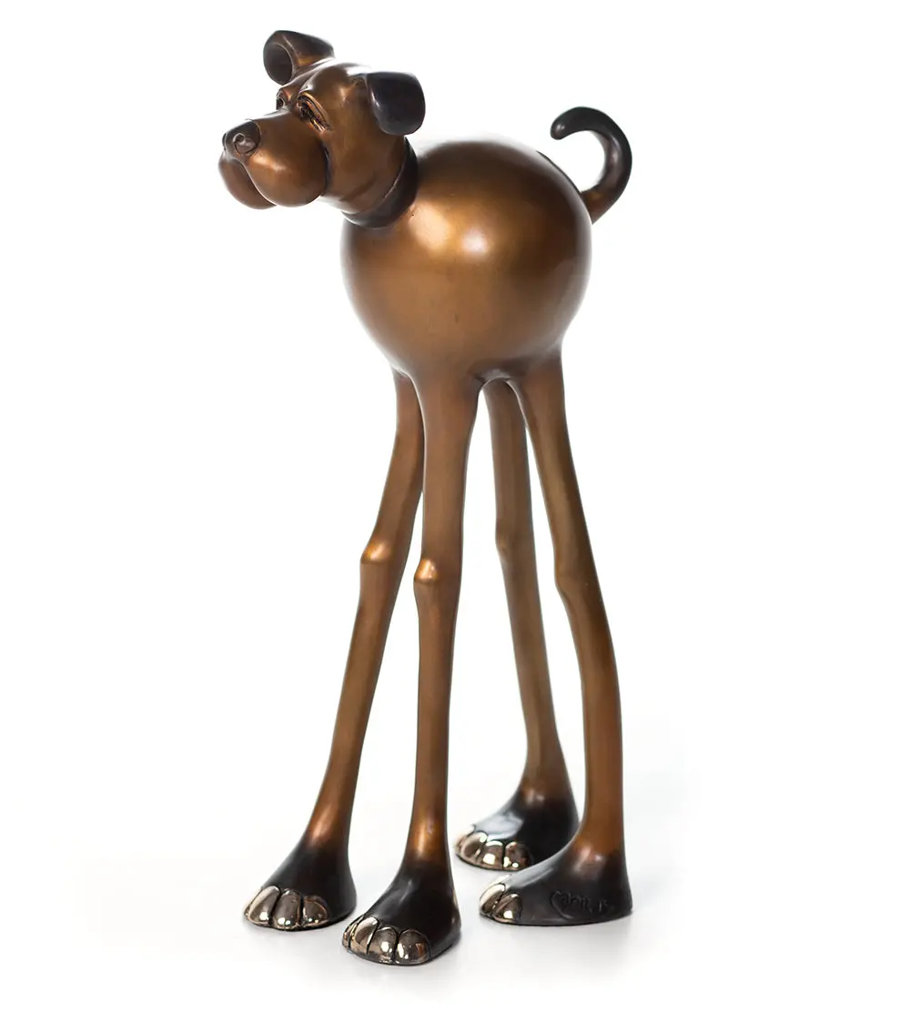 Bronze Sculpture "Norman" By Marty Goldstein 1
