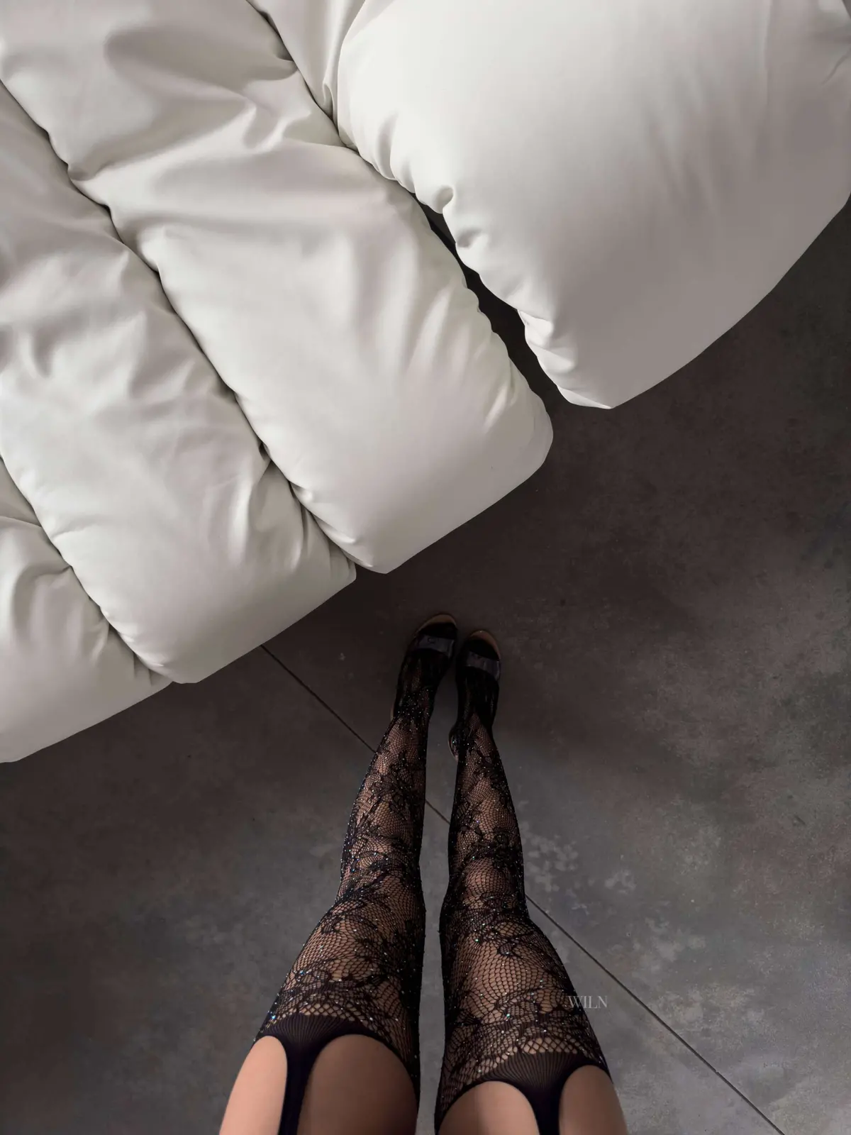 Obsession Suspender-Style Stockings 1