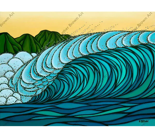 Offshore Perfection By Heather Brown - Artist Proof 1