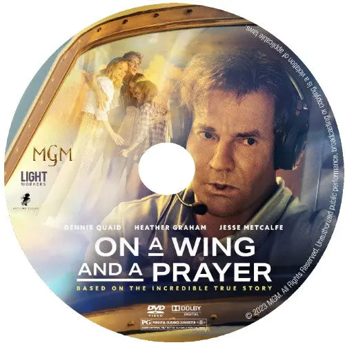 On A Wing And A Prayer Dvd Movie 2023 Dennis Quaid 1