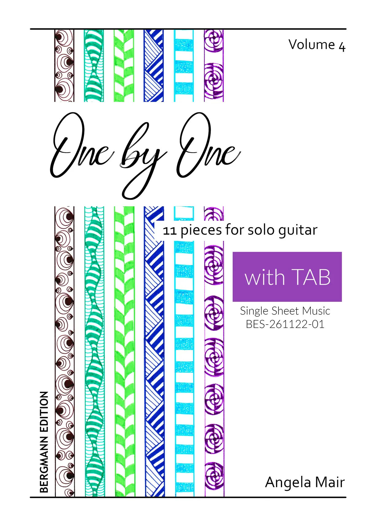 Angela Mair, One By One Vol. 4 (Scores With Tab) 1