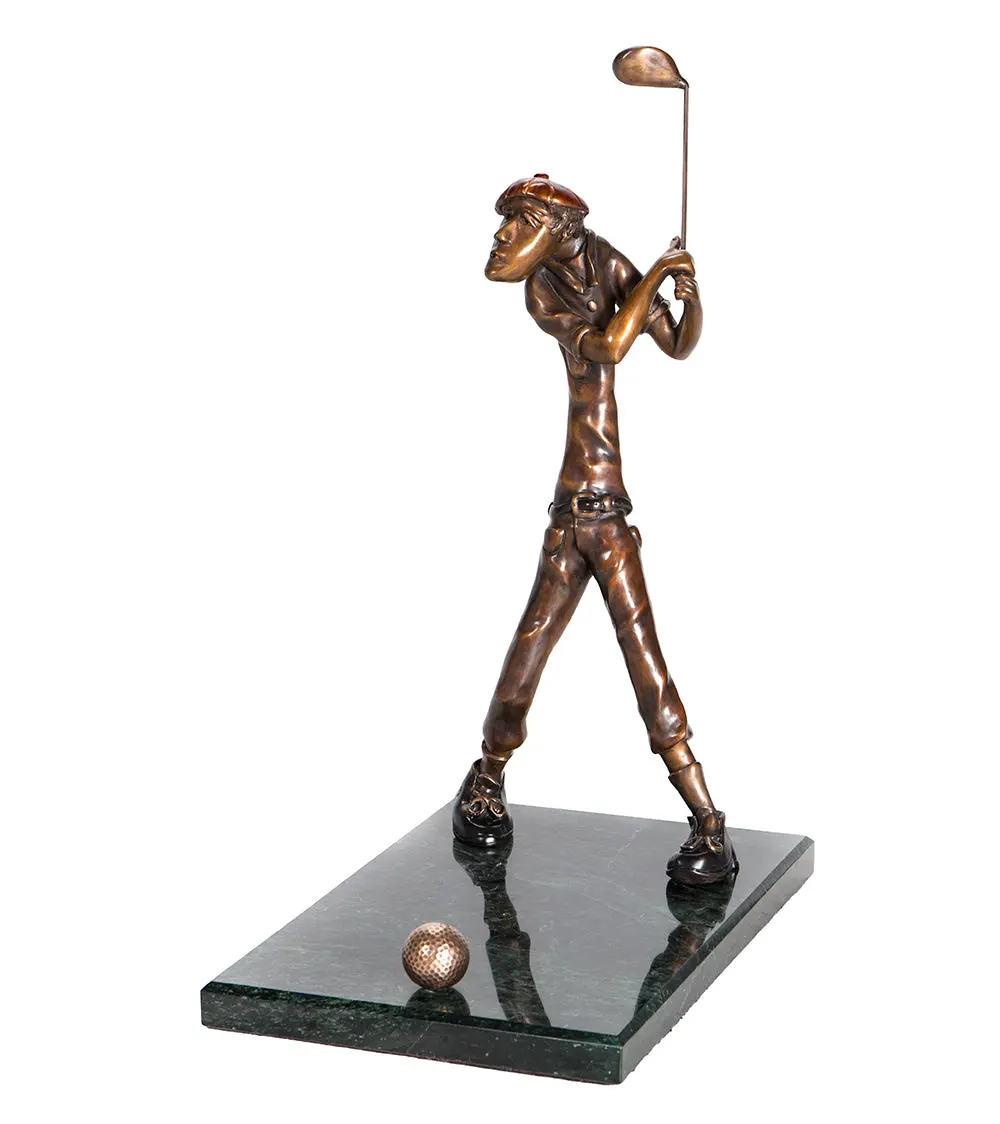 Bronze Sculpture "Oops!" By Marty Goldstein 1