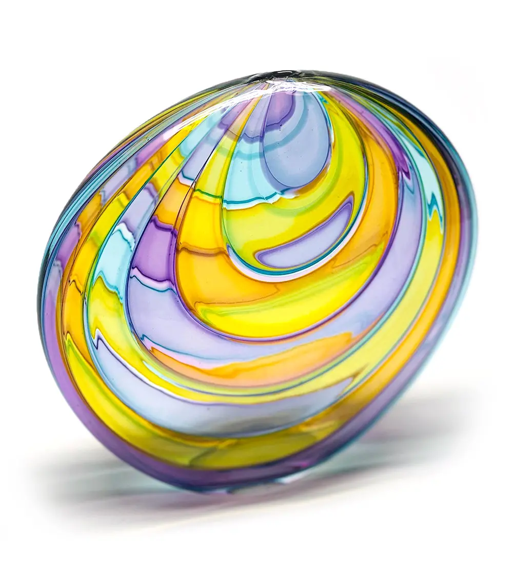 Glass Sculpture "Optica - Nui" By Jonathan Swanz 2