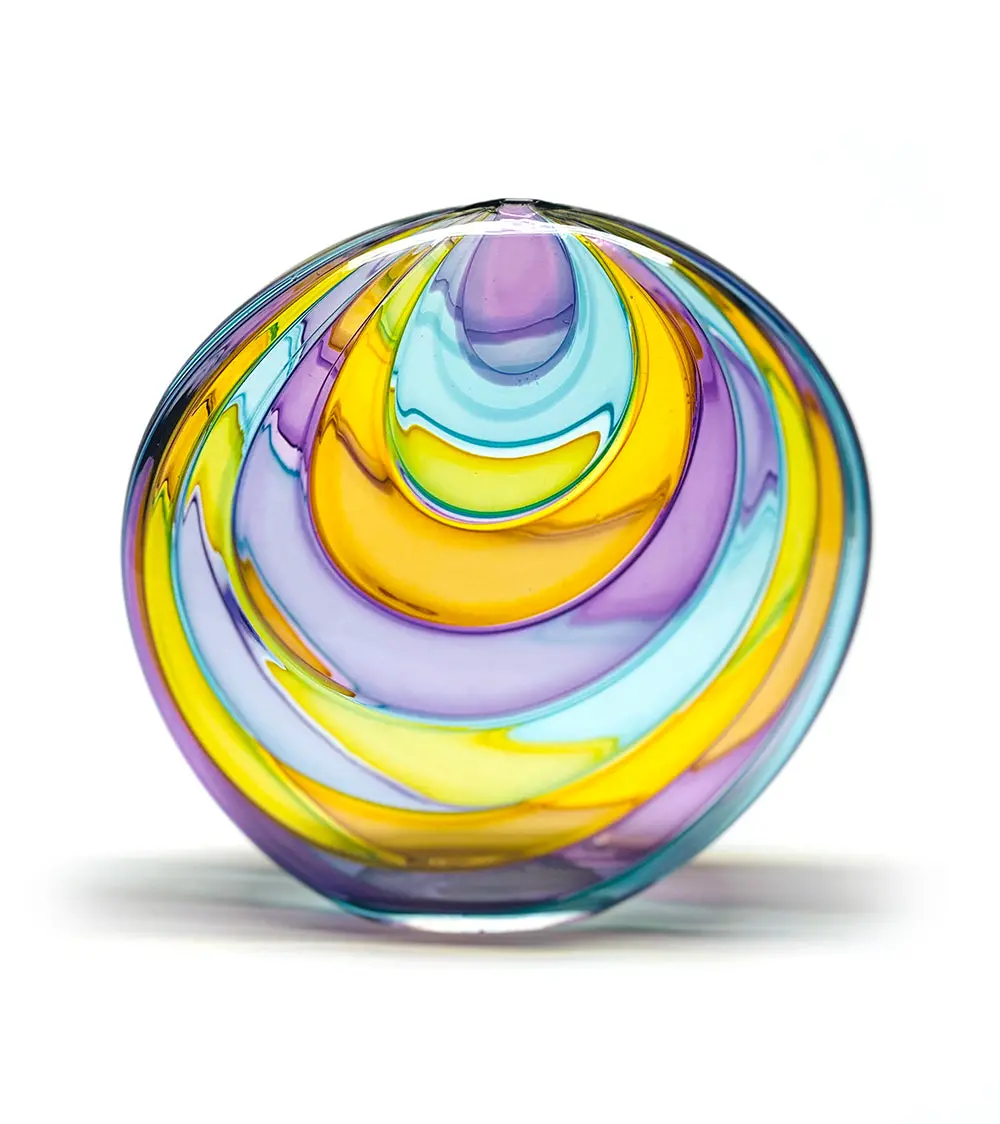Glass Sculpture "Optica - Nui" By Jonathan Swanz 1