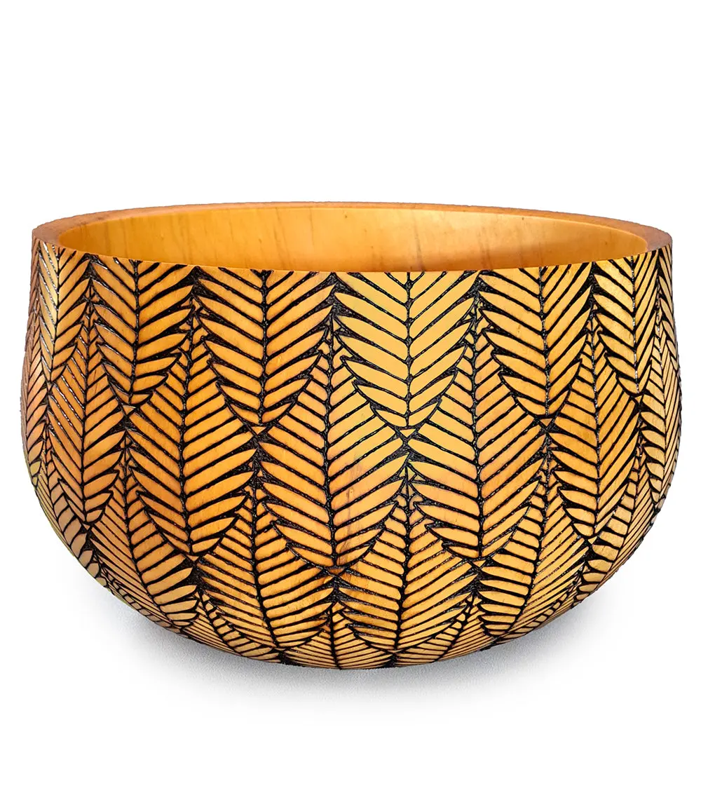 Overlapping Fern Calabash #839 1