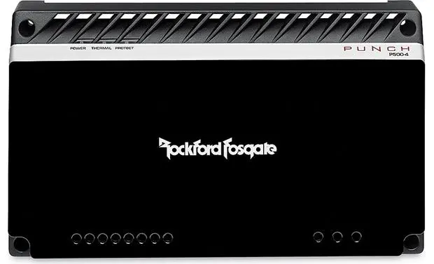Rockford Fosgate P500-4 Punch 500 Watt 4 Channel Amplifier 1