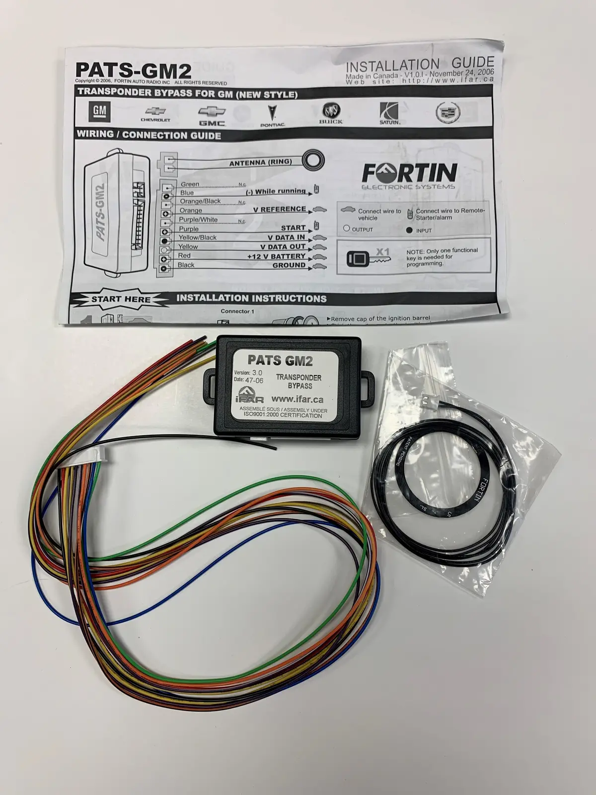 Fortin Pats-Gm-2 - General Motors Bypass Kit 1