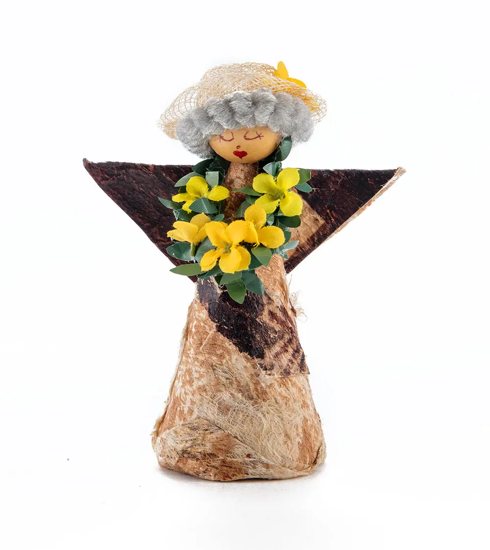 Tutu Kapa Angel Ornament (Yellow) 1