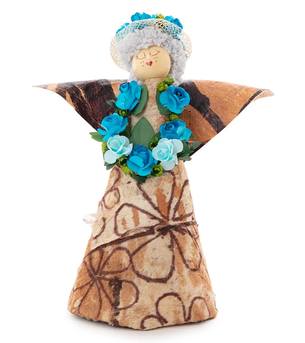 Tutu Kapa Angel Tree Topper (Blue) 1