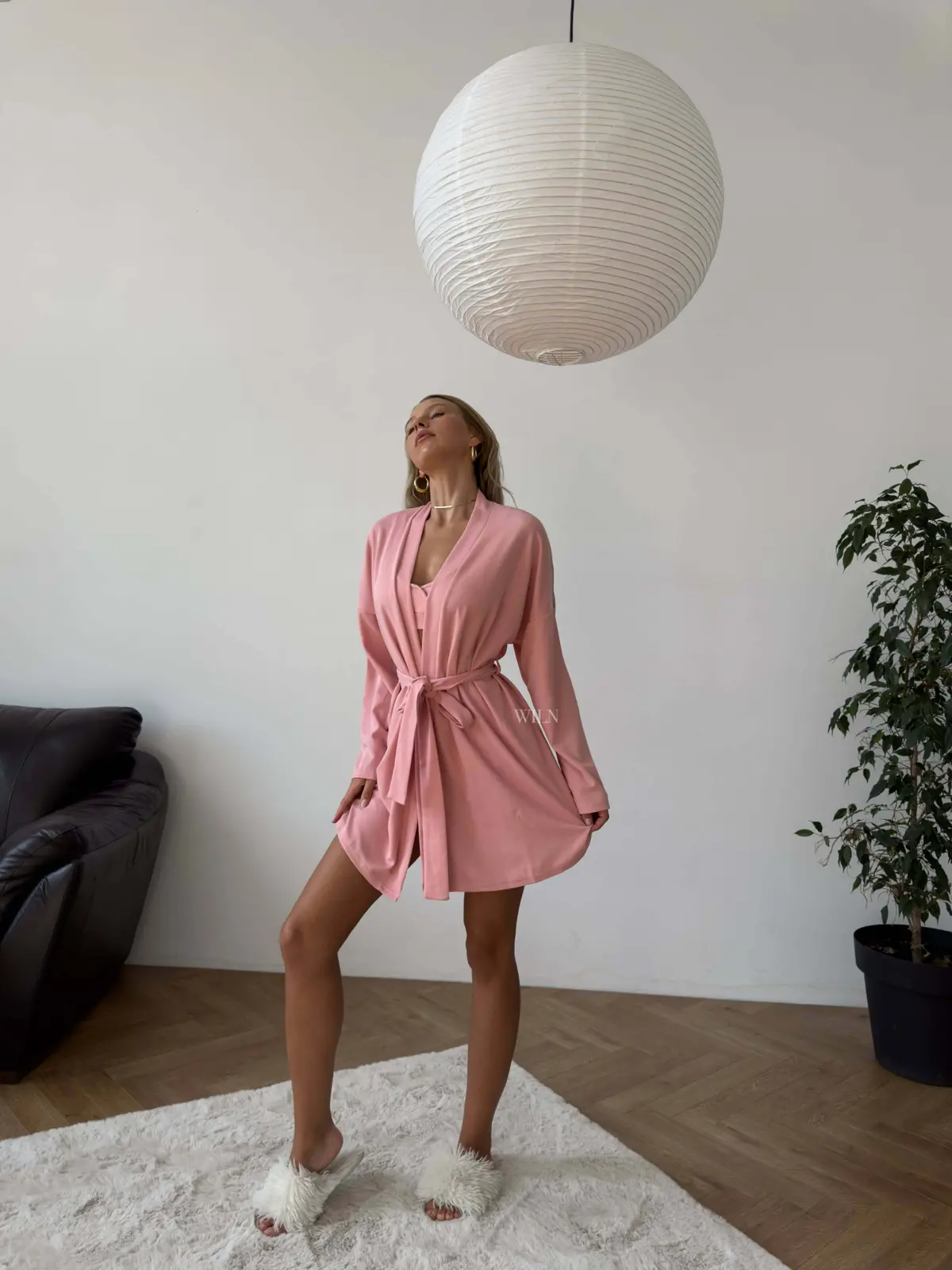 Peace 3 Piece Lounge Suit - Pink 3