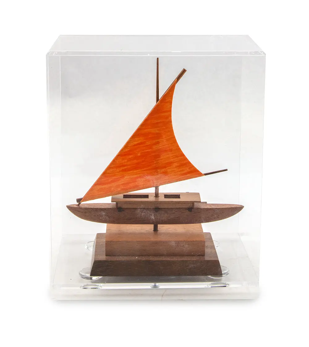 Koa 4.5”L Canoe “Manini Fiji” By Francis Pimmel 2