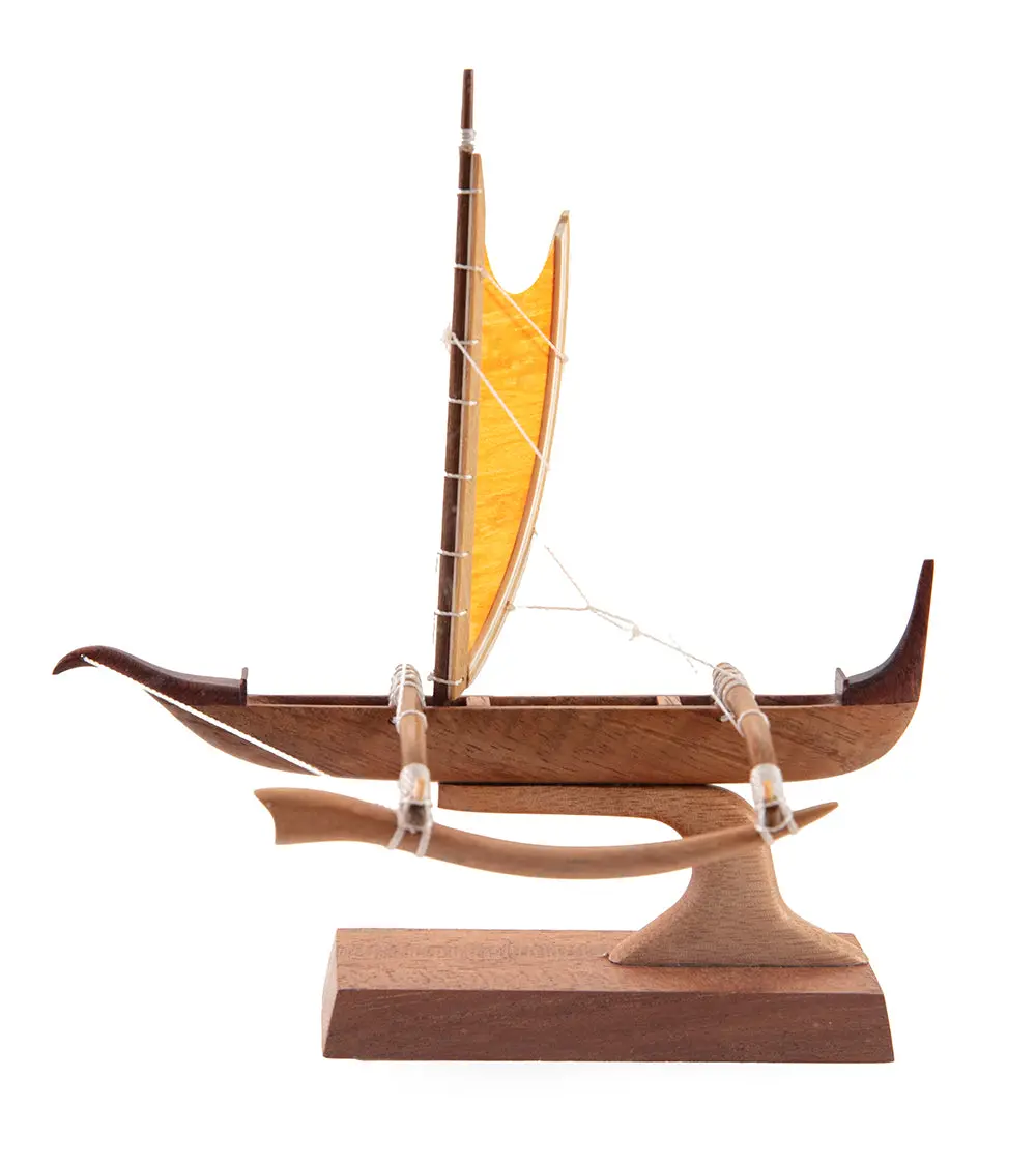 Koa 4.0”L Canoe “Manini Marquesan” By Francis Pimmel 1