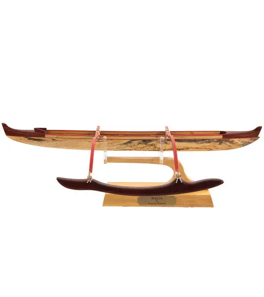 Koa 20" Canoe "Malia With Tamarind Hull" By Francis Pimmel 1