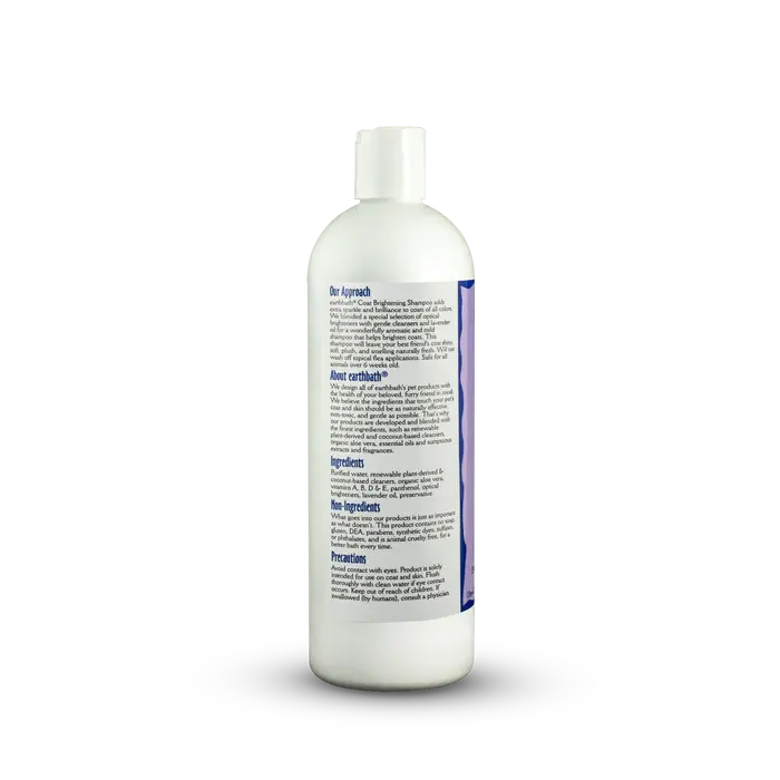 Dog Coat Brightening Shampoo Earthbath - Lavender 472Ml 2