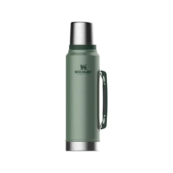 Stanley Classic Legendary Vacuum Flask Hammertone Green 9