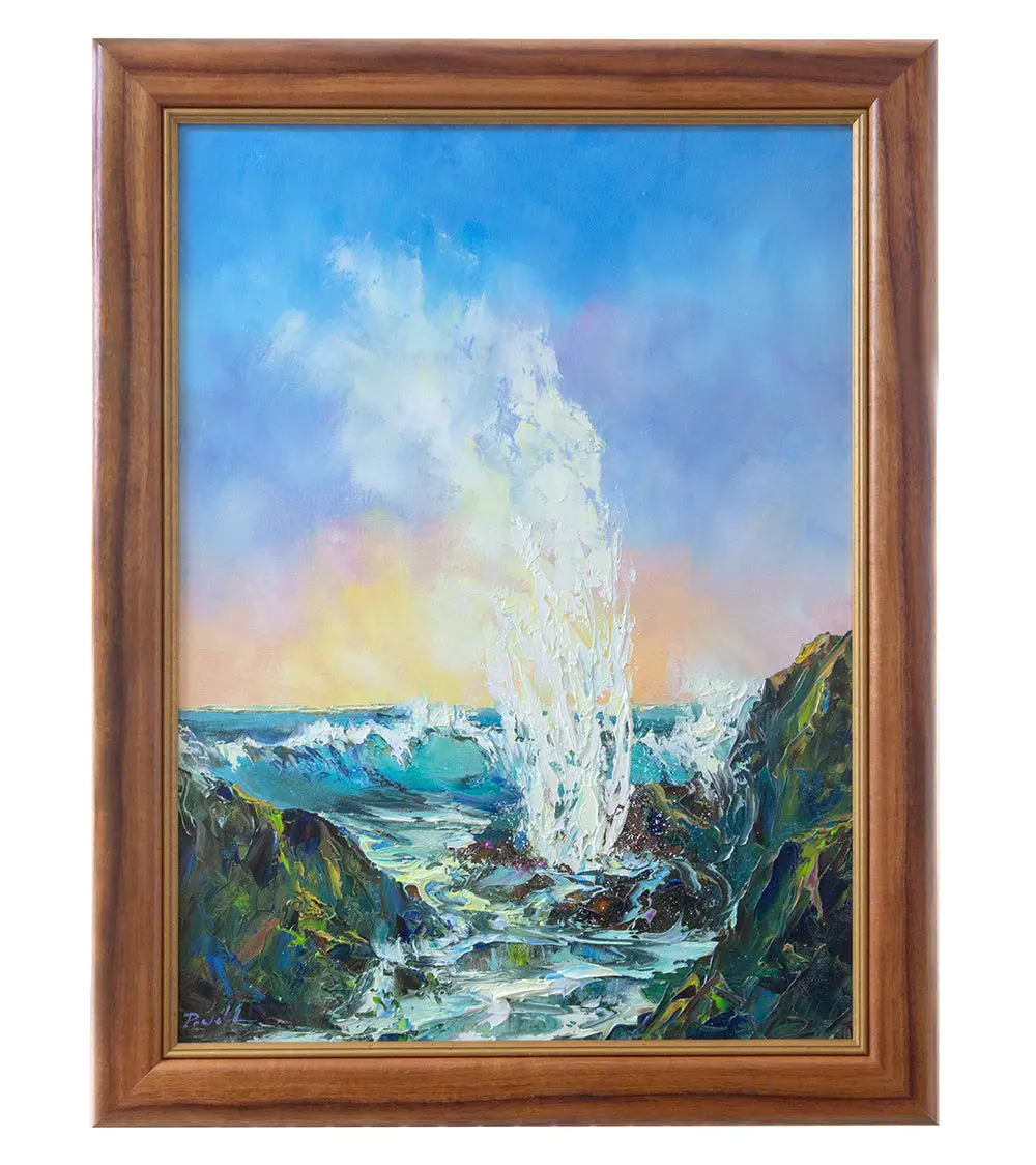 Original Painting "Blowhole 1/2024" By Michael Powell 1