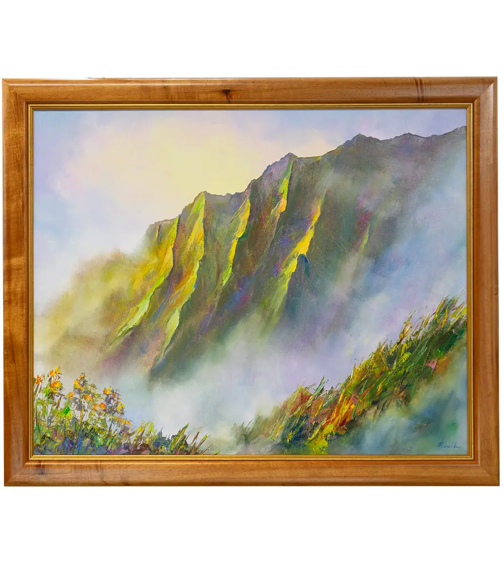 Original Painting: Kalalau, Kauai 1/26 By Michael Powell 30X24 1