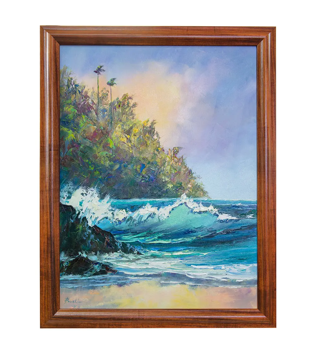 Original Painting: Windward Coast By Michael Powell 1/23 18X24 1